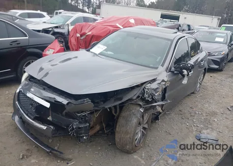 2015 Infiniti Q50 Premium из США, поврежденный, VIN JN1BV7AP9FM347667